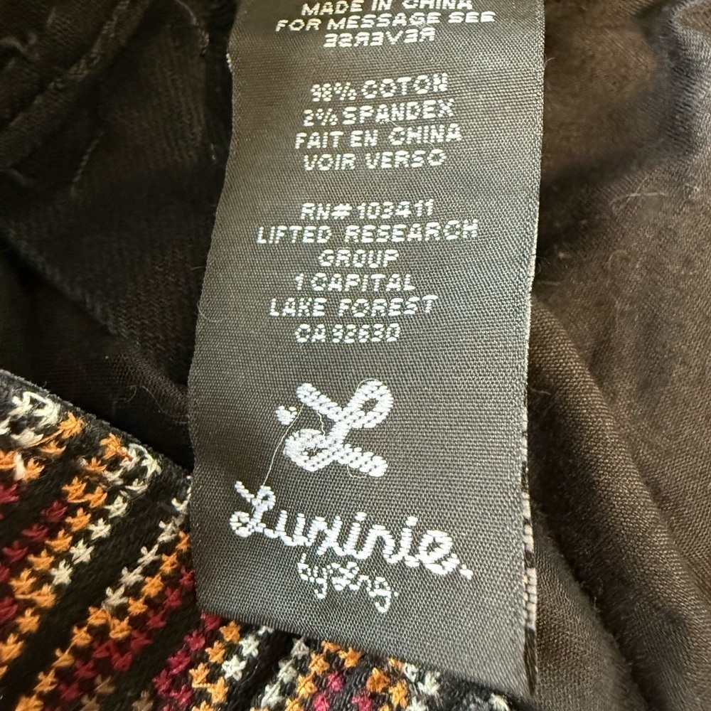 Vintage Luxirie Labor Of Love Jeans Denim Womens Size 26 Embroidered Pockets - Picture 7 of 16